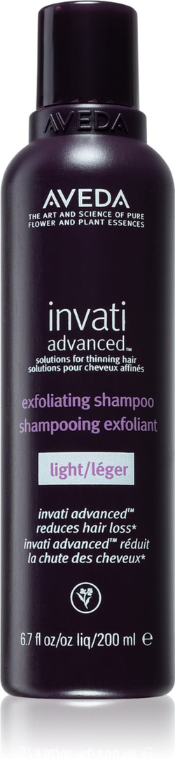 Aveda Invati Advanced Exfoliating Light Shampoo - мягкий очищающий шампунь с эффектом пилинга /   200  ml  / GTIN 018084016510
