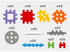 Конструктор Marioinex Mini Waffle 300 деталей