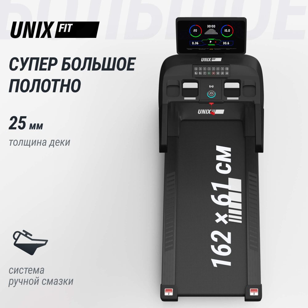 Беговая дорожка UNIX Fit T-1520 PRO (LED)