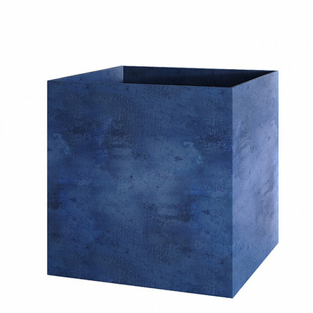 Кашпо CUBE BLUEBERRY 70x70x70