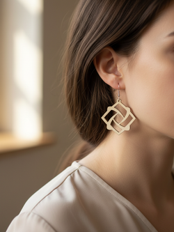 Серьги Геометрия