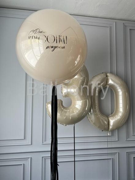 Набор шаров "Брызги шампанского" дизайн № 4