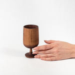 Деревянный бокал (фужер) из древесины Сибирского кедра
