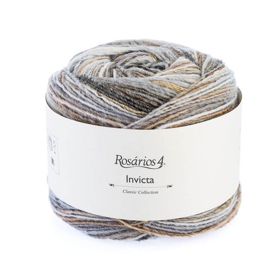 Пряжа ROSARIOS 4 Invicta (51% шерсть, 49% акрил)