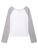Женский Лонгслив Stripe Raglan