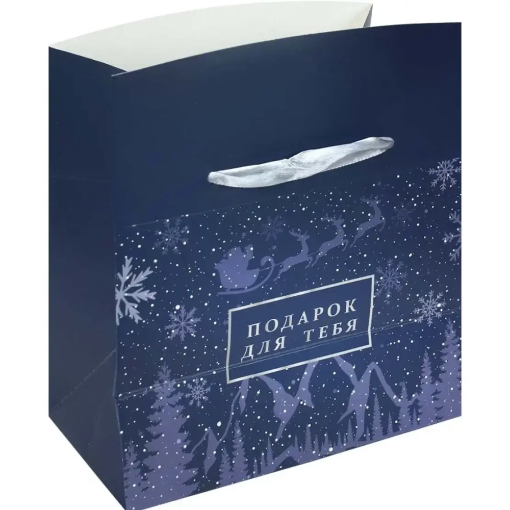 Подарочный пакет-коробка 15*11*9см «Подарок для тебя»