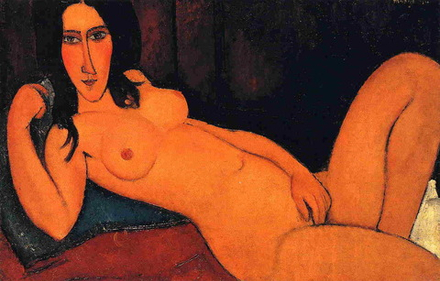 Amedeo Modigliani (1884-1920) - эротическое искусство итальянского художника Амедео Модильяни