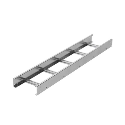 Лоток лестничный 50х600, лонжерон 3 мм, L 6 м, алюминий