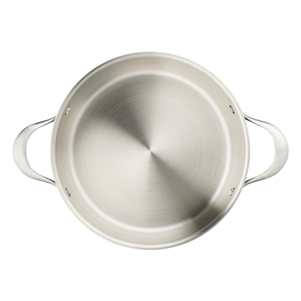 Кастрюля с крышкой 3ply etalon, D24 см, 4 л