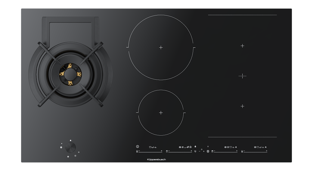 Газовая варочная панель с индукцией Kuppersbusch KIG 9850.0 SR-E5