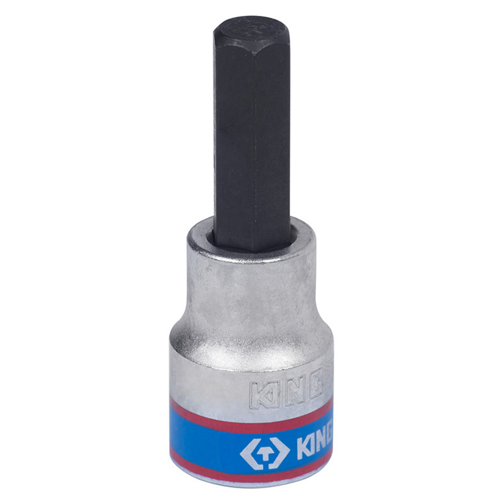 KING TONY (302509) Насадка (бита) торцевая 3/8", L = 50 мм, HEX, 9 мм