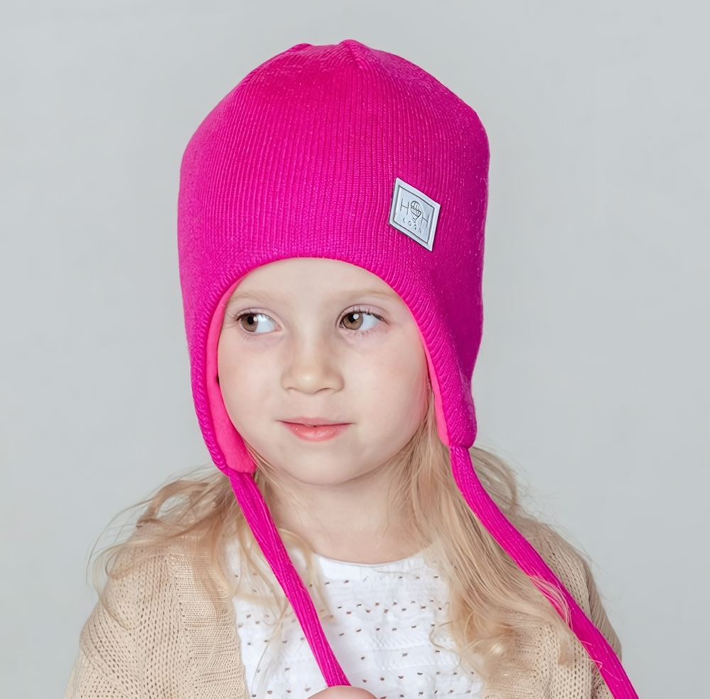 Шапка детская, цвет малиновый, р. 42/ 7691691 HOH LOON