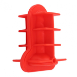 Форма для льда Шалун силикон красный