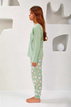 RELAX MODE - пижама с брюками для девочка- 10756