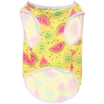 Майка для собак и кошек мелких и средних пород «БРО на стиле», арбузики, размер ХL (длина спинки 36см, объем груди 43см, от 9 до 12кг)