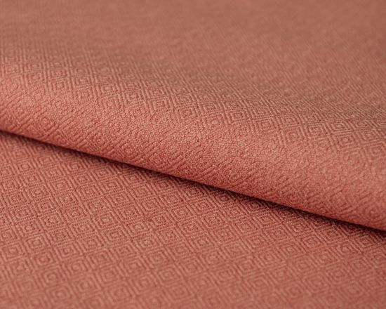 Скамья угловая мягкая compatto "Оливьер" (Вишня Хансен/Рогожка Bjork Coral (AT)) -G