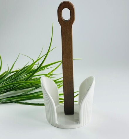 Lenardi 235-045 Держатель для салфеток 25см TROPICAL в под.уп.(х16)Фарфор