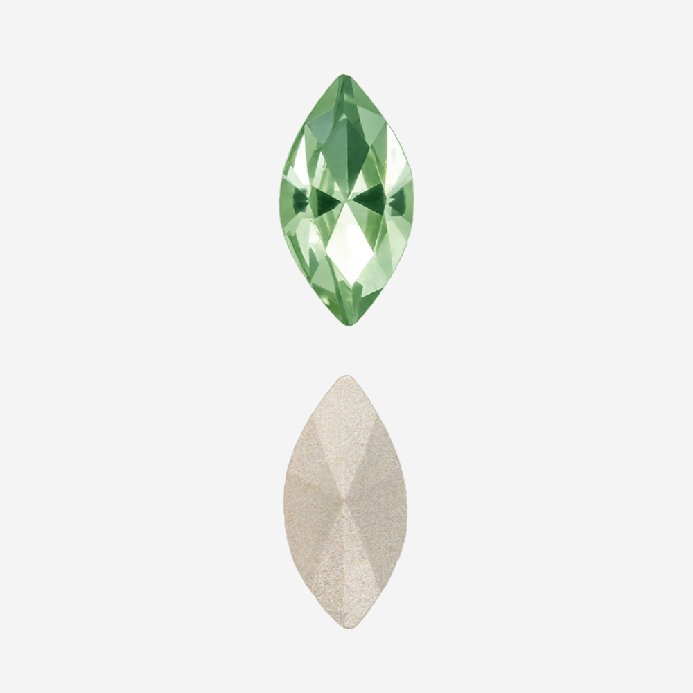 Кристалл Маркиз (Marquise Fancy Stone), оттенок "Peridot", 10*5мм