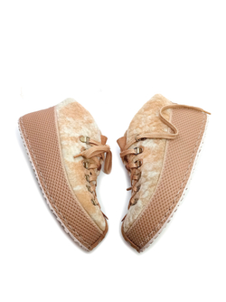 Ботинки меховые "Winter peach"