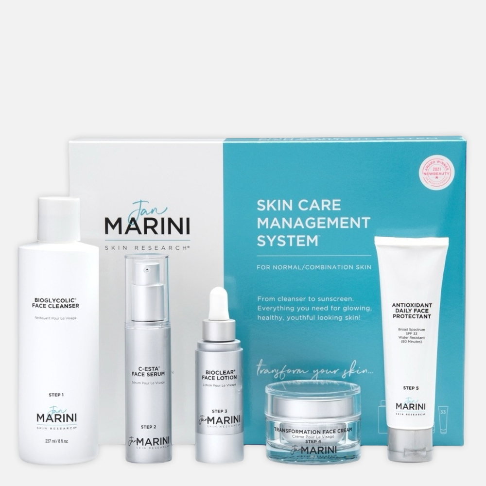 JAN MARINI Skin Care Management System (Normal-Combo) SPF33 Система ухода для нормальной и комбинированной кожи с SPF33