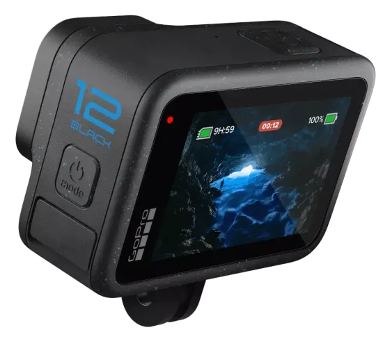 Экшн-камера GoPro HERO12 Black, стабилизация 6.0, 1720 мА·ч, черный