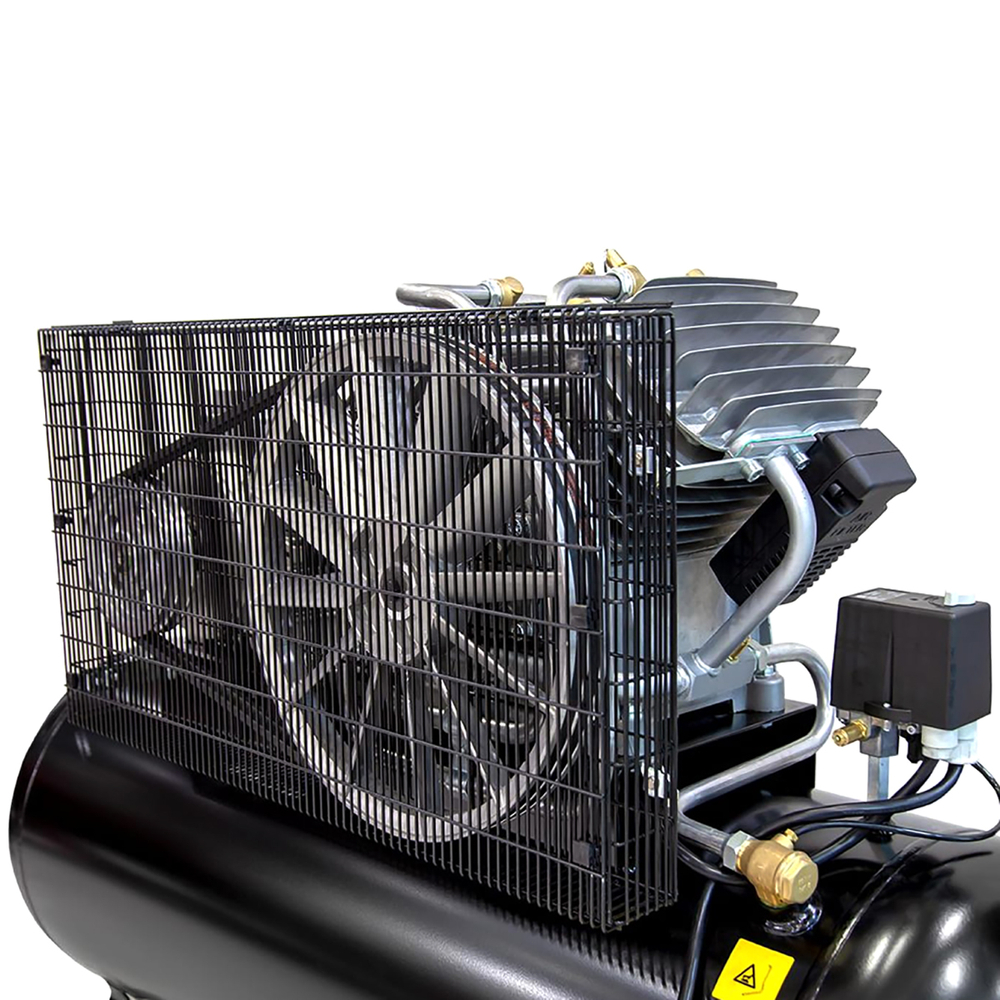 WDK-92712 Компрессор поршневой с ременным приводом:1300 л/мин, 7.5 КВт, 380 В, ресивер 270 л