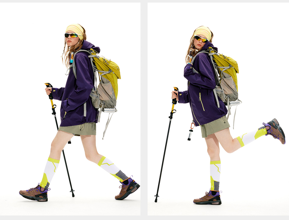 Куртка Nothomme Blue Three-Proof Hiking Jacket Ningye Purple