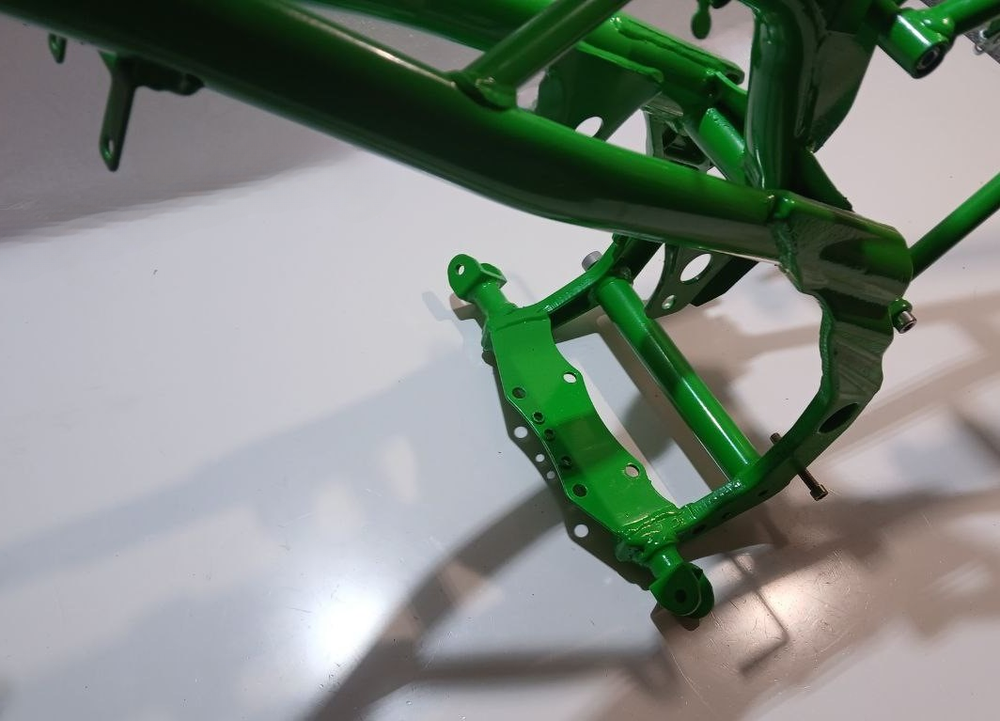 Рама Питбайк BSE MX 125, зеленый