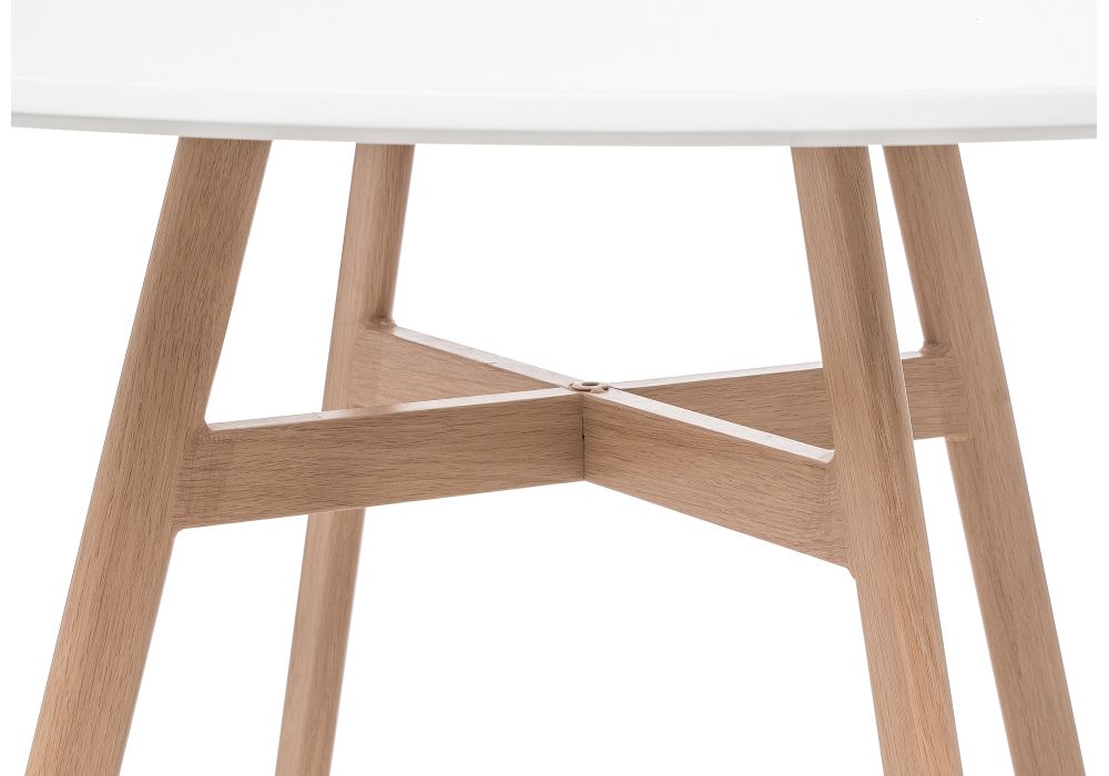 Стол Skandi 90х73 белый