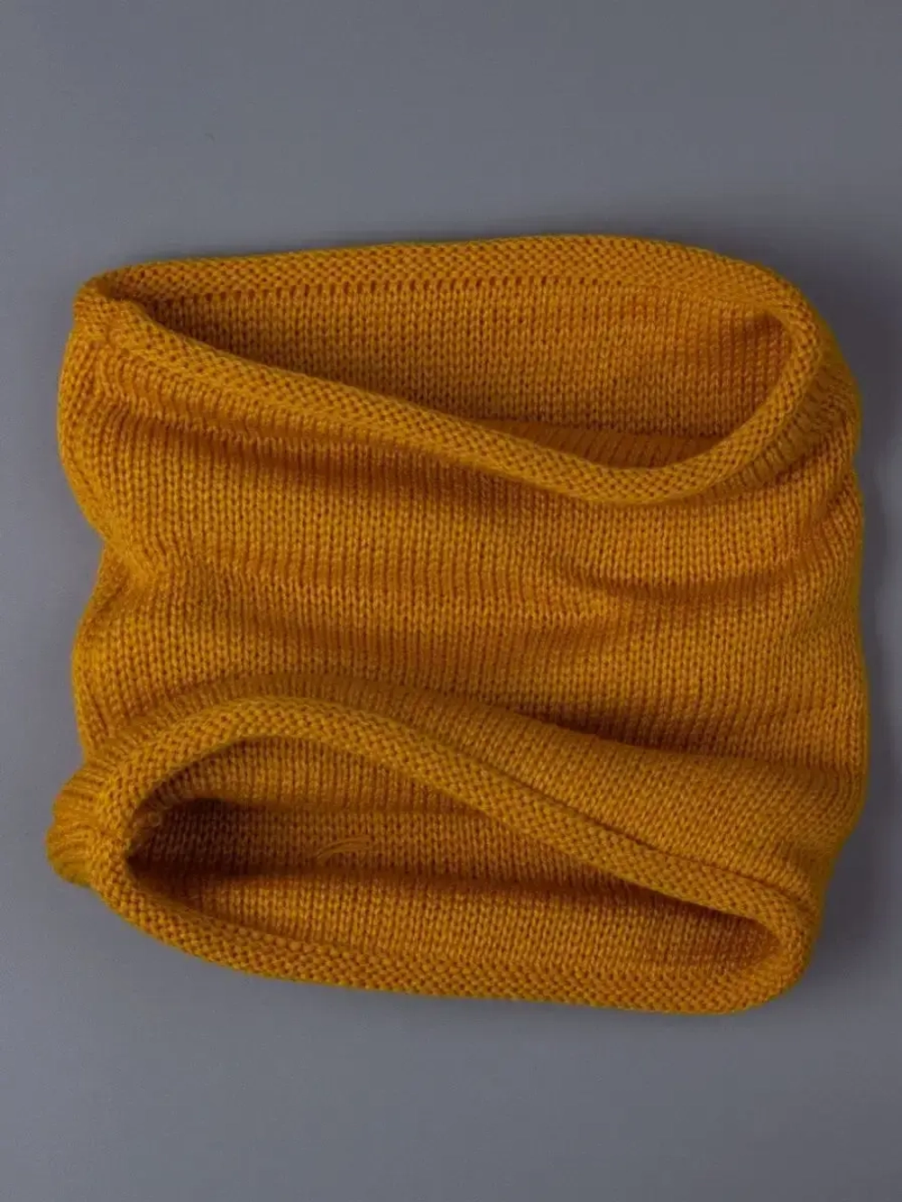Снуд детский осенний вязаный