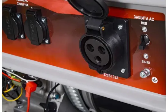 Бензиновый генератор РЕСАНТА БГ 6500 Э