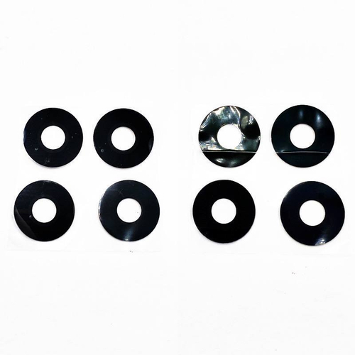 Стекло камеры Huawei Honor X8a (комплект 4 шт.) Черный