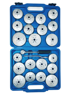 Набор съемников масляных фильтров, чашки 23 предмета