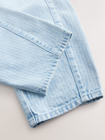 Джинсы для девочки Next E29-128, Голубой, Белый