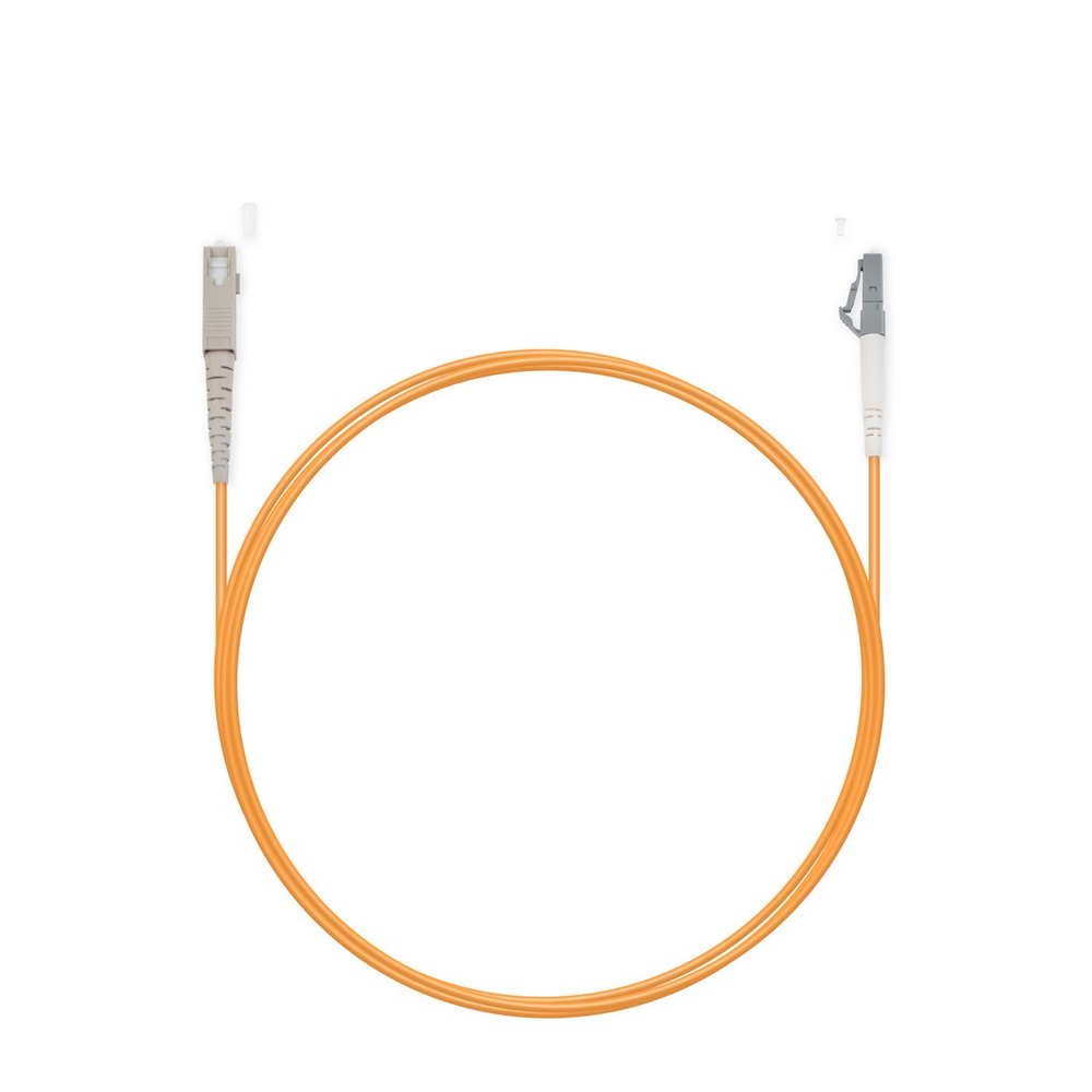 Патч Корд Оптоволоконный LC/UPC-SC/UPC MM OM1 62.5/125 Simplex 3.0мм 1 м