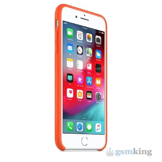 Silicone Case iPhone 8/7 Plus Spicy Orange «Оранжевый шафран»