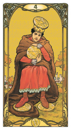 Таро Арт-Нуво Золотое (RUS)