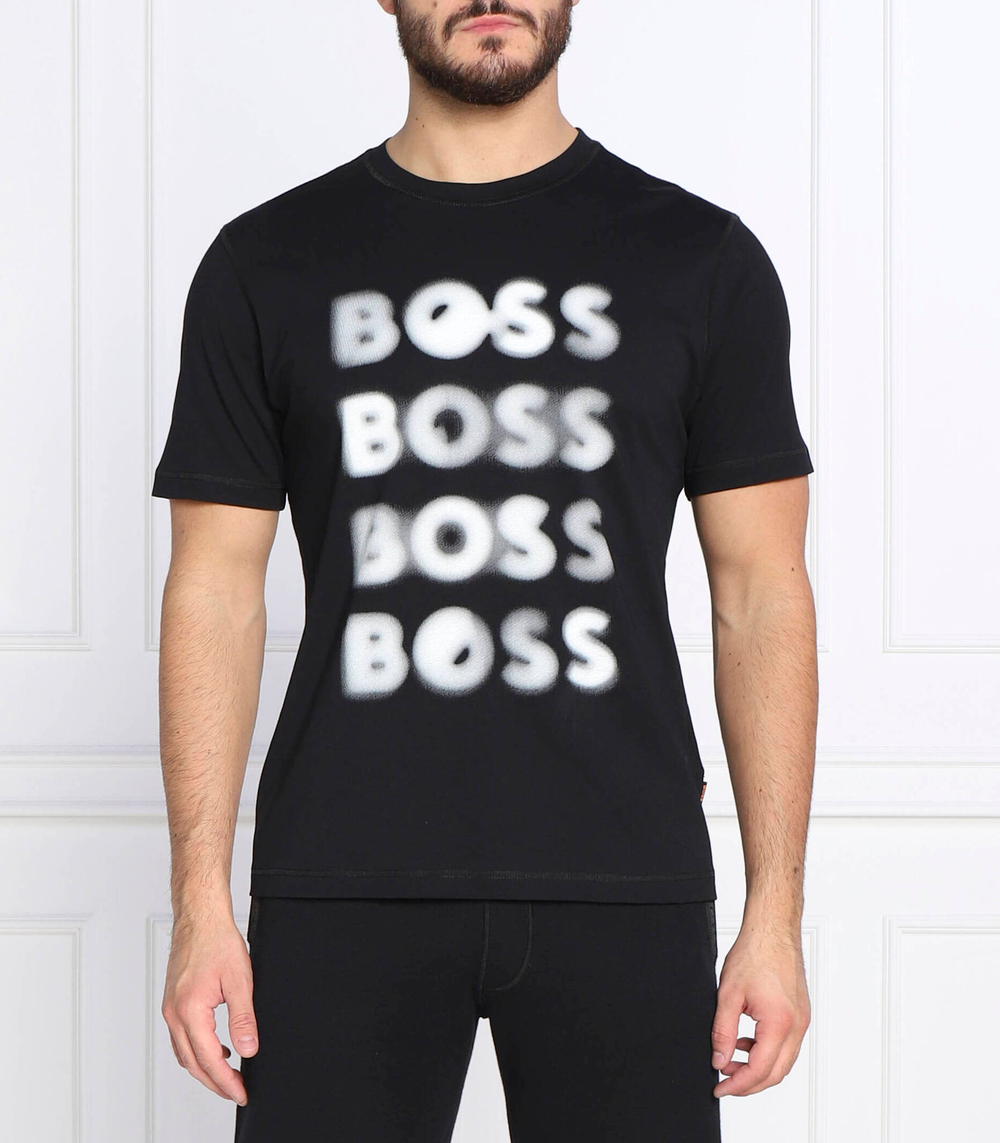 футболка teetrury 2 BOSS ORANGE - черный(50478776)