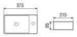 Раковина WeltWasser Aisbach 5111 R 37 10000004592 Белый глянец