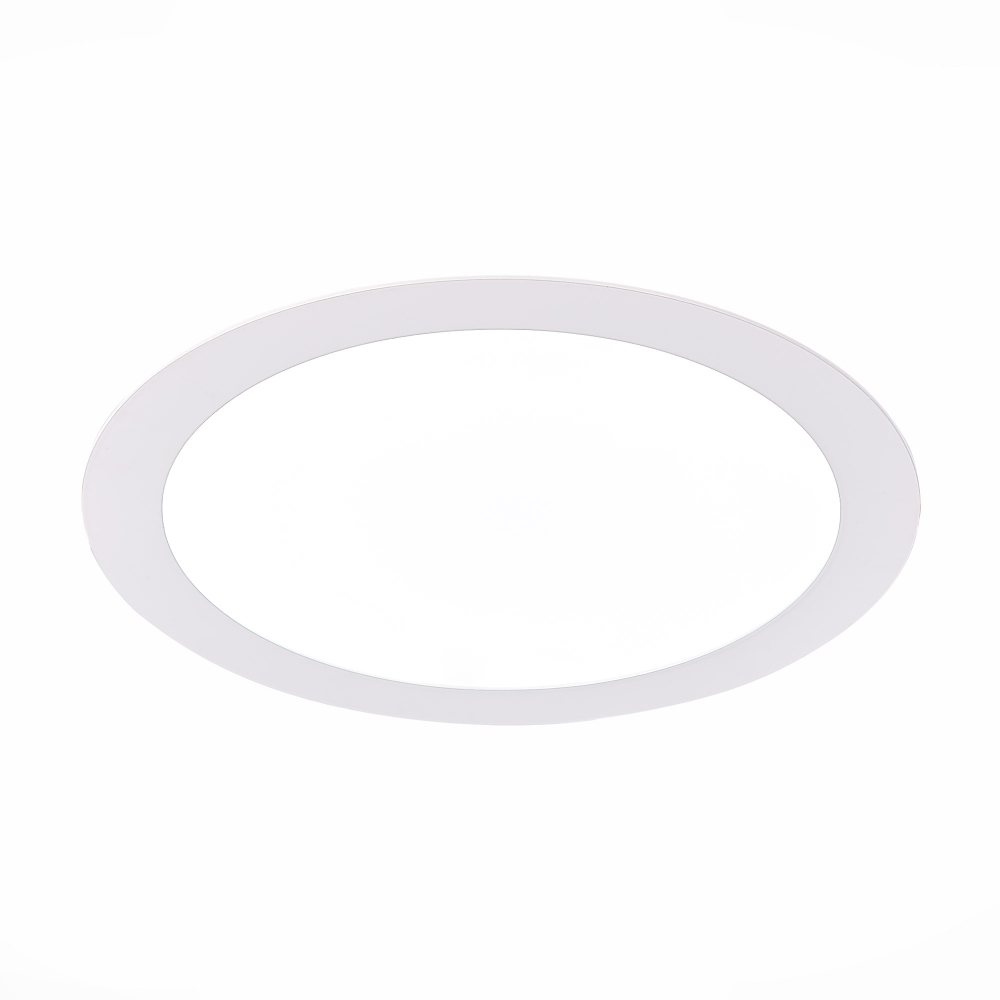 ST209.538.18 Св-к встр. Белый LED 1*18W 3000K 1 296Lm Ra80 110° IP20 D225xH8 90-265V Встраиваемые светильники