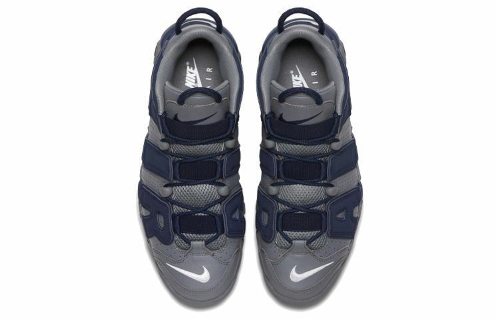 Кроссовки Nike Air More Uptempo "Cool Grey Midnight Navy"