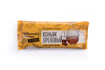 Лаборатория самогона, набор трав и специй Коньяк домашний ореховый, Саше-пакет