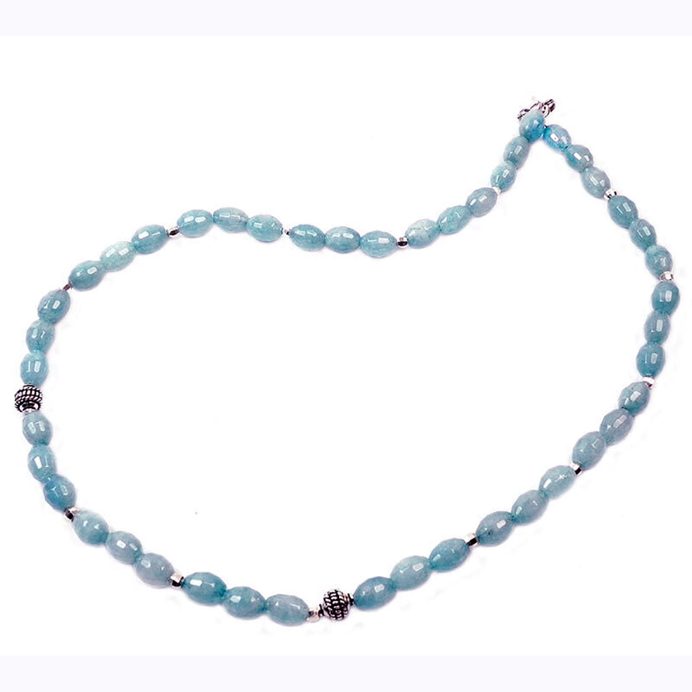Бусы "Шейла" аквамарин