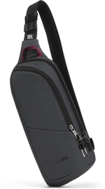 Сумка слинг антивор Pacsafe Vibe 150, серый, 2.5 л.