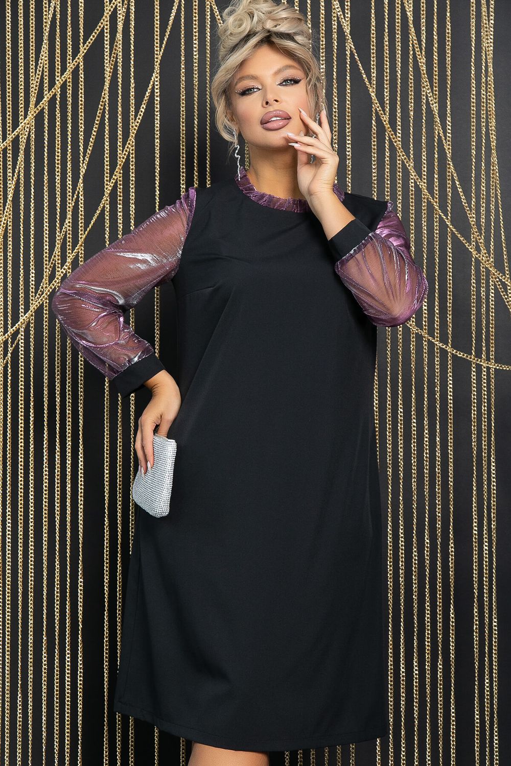 Платье Митчел (черное) П11777 LT Collection