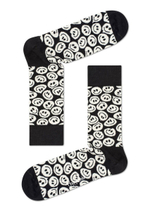 Носки унисекс Twisted Smile Sock со смайликами (Размер: 29) (Цвет: желтый)