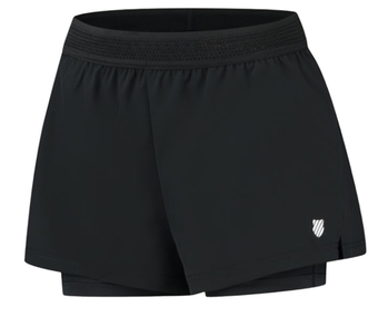 Женские Шорты теннисные K-Swiss Tac Hypercourt Short 5 - черный