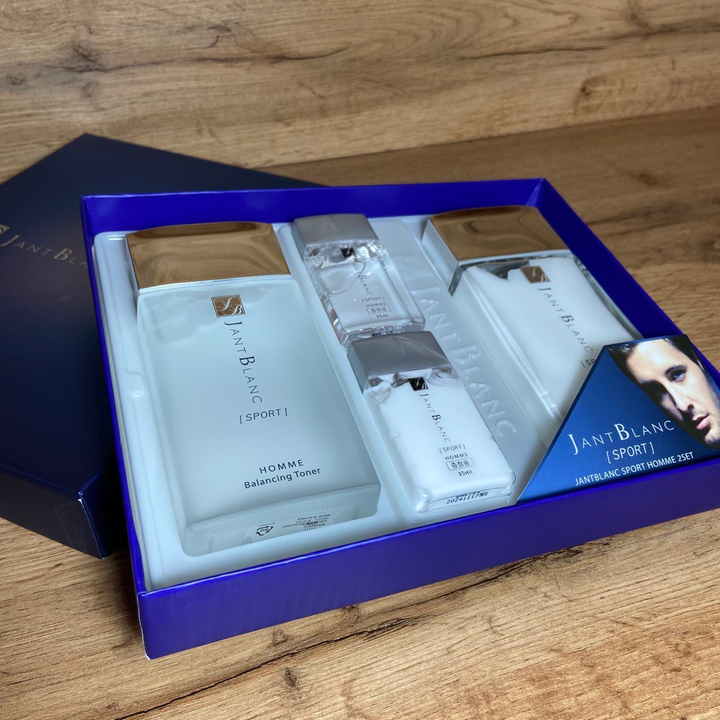 Набор для ухода за лицом Jant Blanc Sport Homme 2Set для мужчин (тонер, эмульсия)