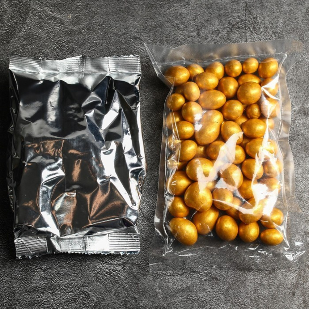 Набор «23 Февраля»: крем-мед с апельсином и хлопком, орехи в шоколадной глазури, чай чёрный, ложка