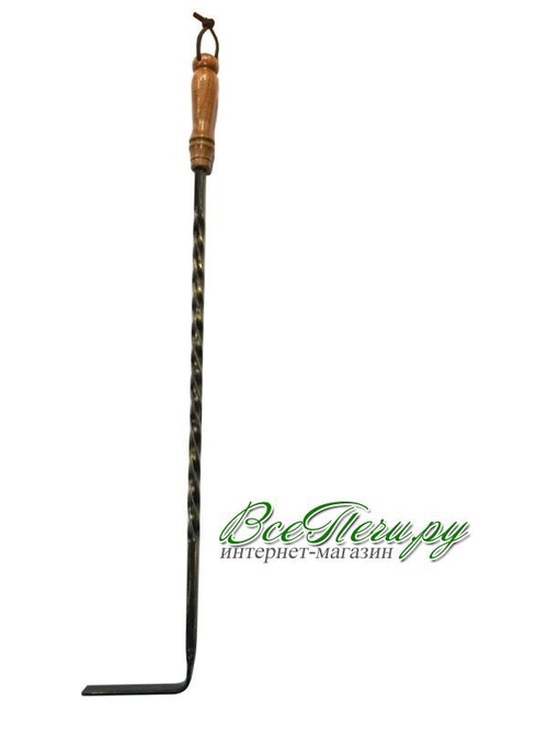 Кочерга кованная Патина золото